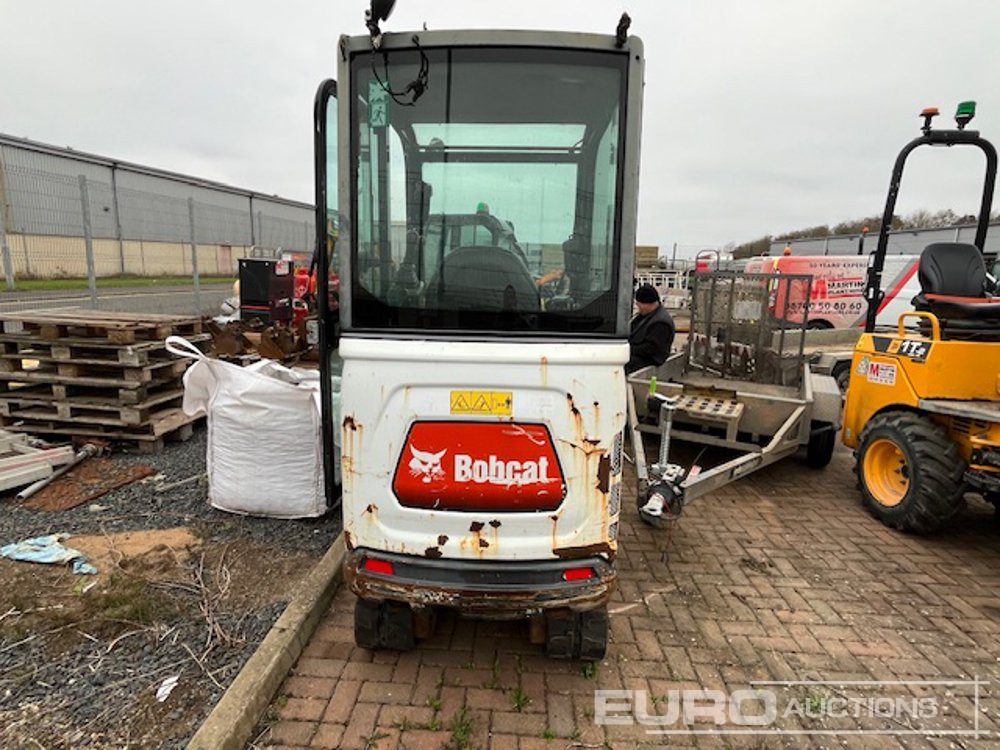 2018 Bobcat E17 - Minigrävmaskin: bild 4 2018 Bobcat E17 - Minigrävmaskin: bild 4