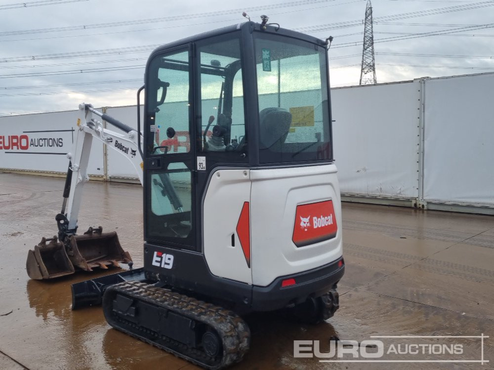 2018 Bobcat E19 - Minigrävmaskin: bild 3 2018 Bobcat E19 - Minigrävmaskin: bild 3