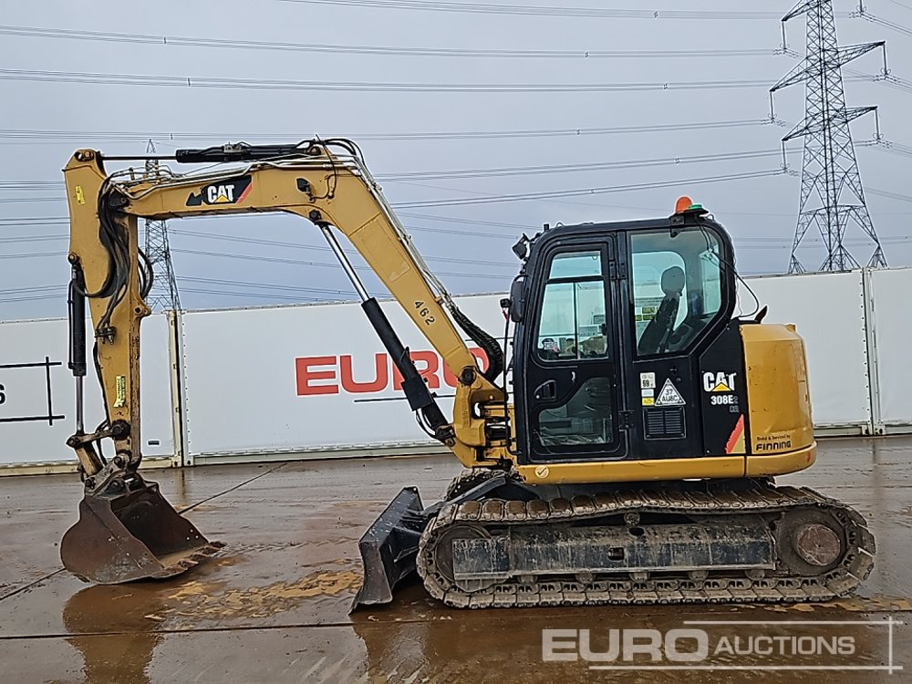 2018 CAT 308E2 CR - Minigrävmaskin: bild 2 2018 CAT 308E2 CR - Minigrävmaskin: bild 2