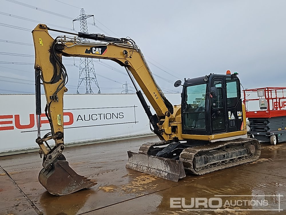 2018 CAT 308E2 CR - Minigrävmaskin: bild 1 2018 CAT 308E2 CR - Minigrävmaskin: bild 1