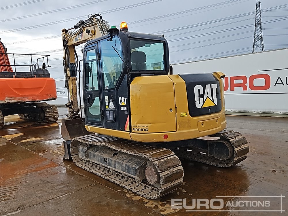 2018 CAT 308E2 CR - Minigrävmaskin: bild 3 2018 CAT 308E2 CR - Minigrävmaskin: bild 3