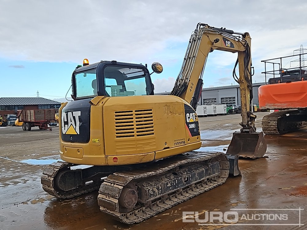 2018 CAT 308E2 CR - Minigrävmaskin: bild 5 2018 CAT 308E2 CR - Minigrävmaskin: bild 5