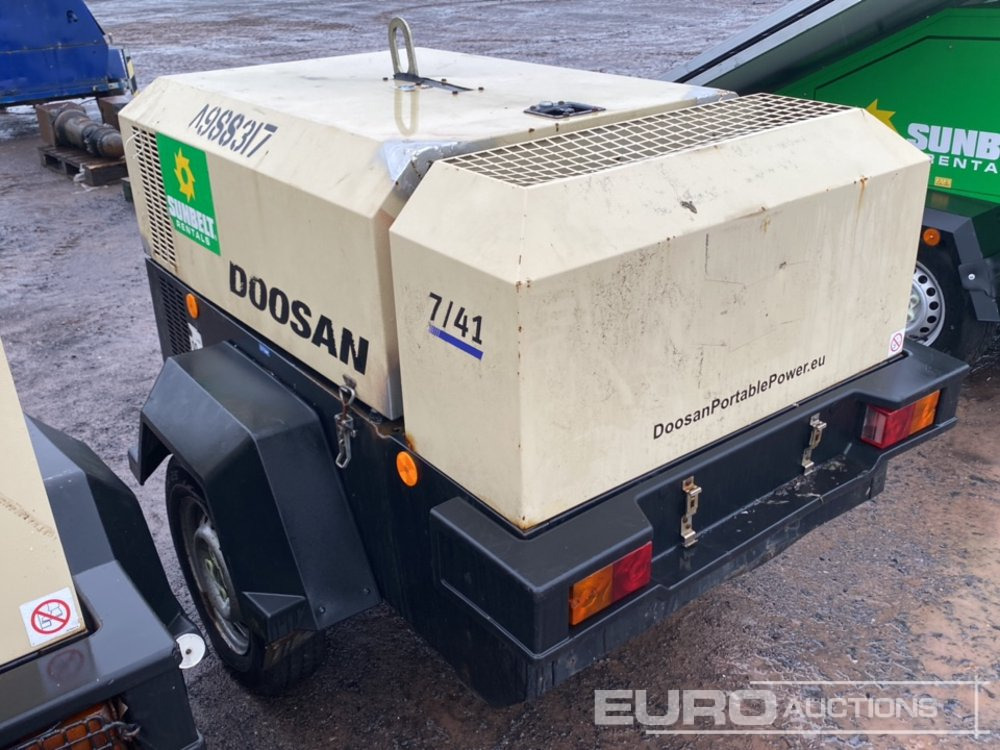 2018 Doosan 741 - Luftkompressor: bild 2 2018 Doosan 741 - Luftkompressor: bild 2