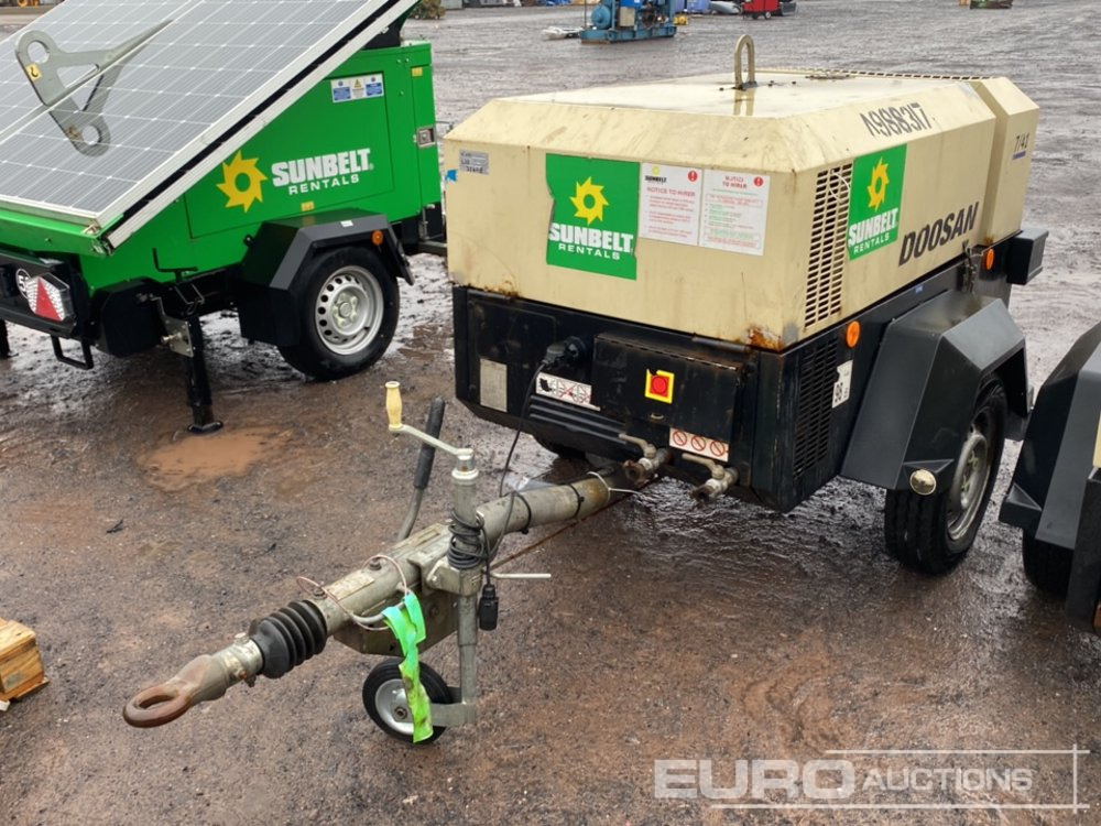 2018 Doosan 741 - Luftkompressor: bild 1 2018 Doosan 741 - Luftkompressor: bild 1