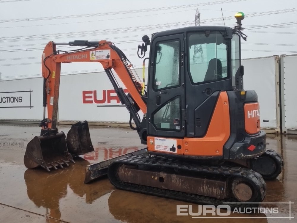 2018 Hitachi ZX55U-5A CLR - Minigrävmaskin: bild 3 2018 Hitachi ZX55U-5A CLR - Minigrävmaskin: bild 3