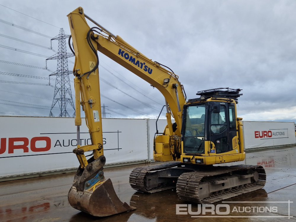 2018 Komatsu PC138US-11 - Bandgrävare: bild 1 2018 Komatsu PC138US-11 - Bandgrävare: bild 1