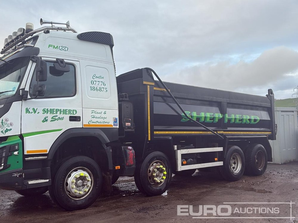 2018 Volvo FMX420 - Tippbil lastbil: bild 1 2018 Volvo FMX420 - Tippbil lastbil: bild 1