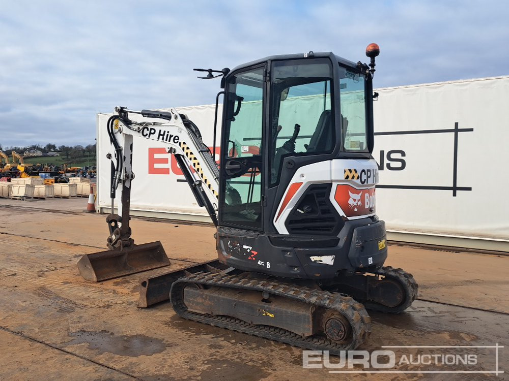 2019 Bobcat E27Z - Minigrävmaskin: bild 3 2019 Bobcat E27Z - Minigrävmaskin: bild 3