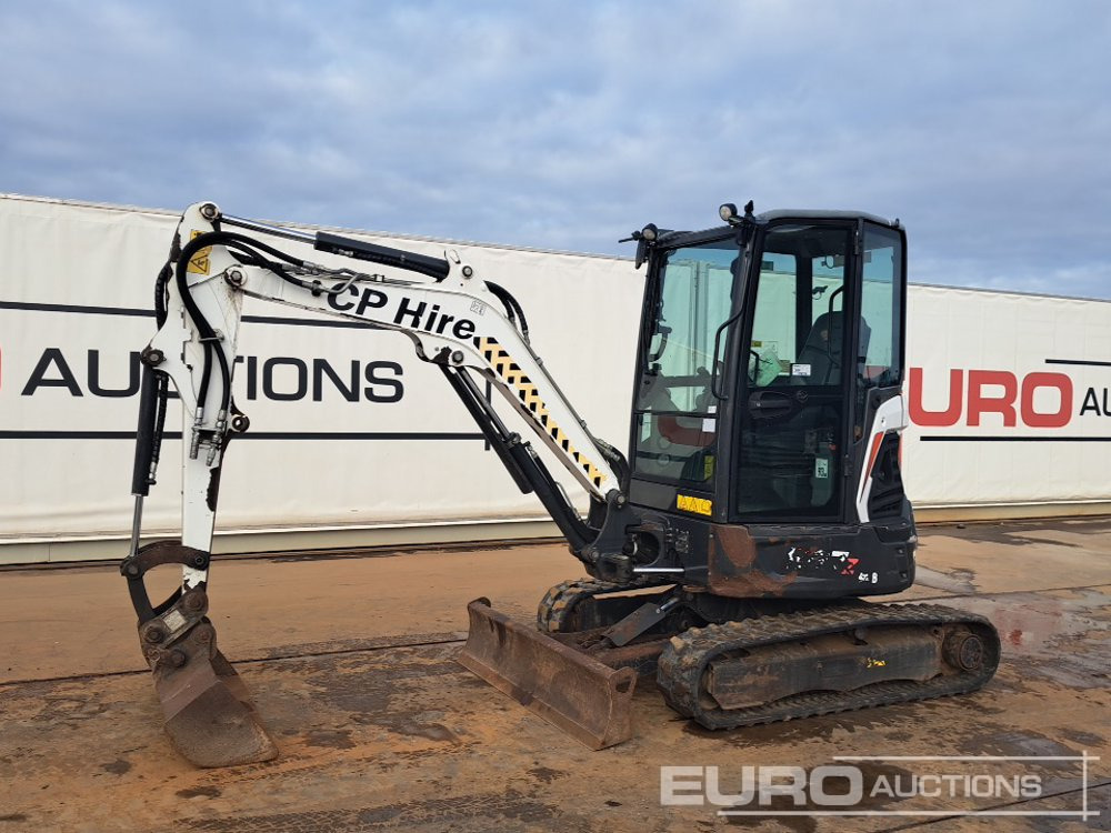 2019 Bobcat E27Z - Minigrävmaskin: bild 1 2019 Bobcat E27Z - Minigrävmaskin: bild 1