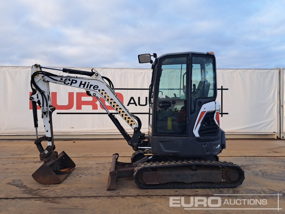2019 Bobcat E27Z - Minigrävmaskin: bild 2 2019 Bobcat E27Z - Minigrävmaskin: bild 2