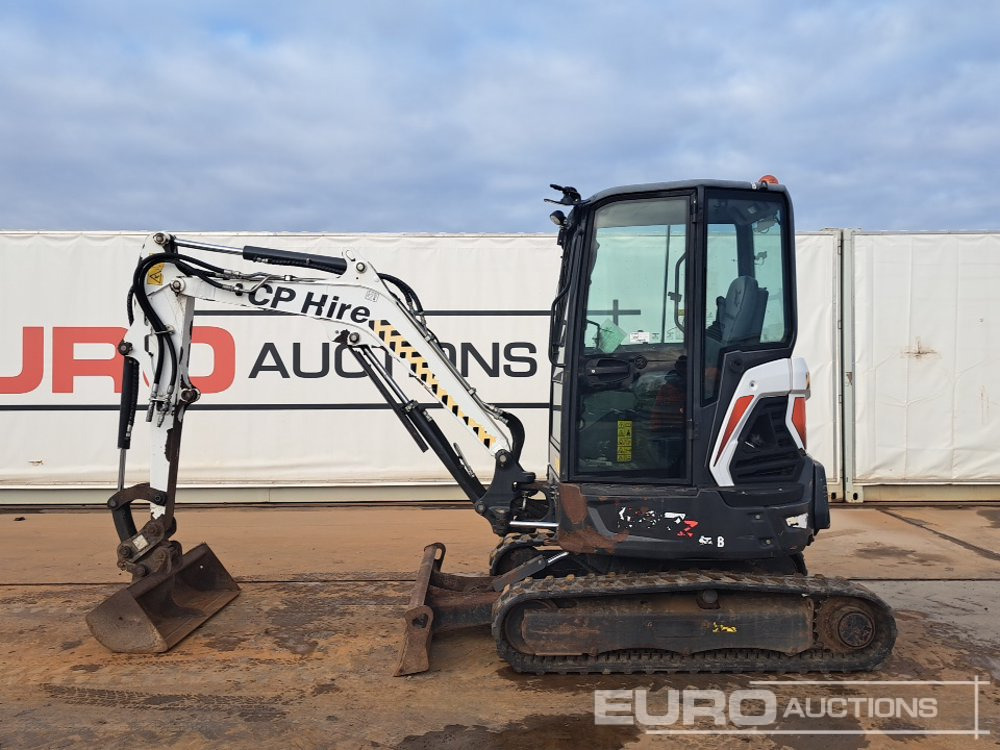 2019 Bobcat E27Z - Minigrävmaskin: bild 2 2019 Bobcat E27Z - Minigrävmaskin: bild 2