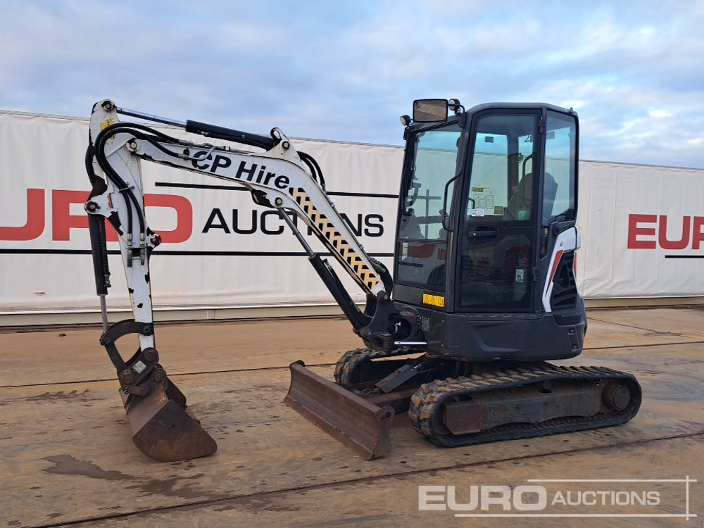 2019 Bobcat E27Z - Minigrävmaskin: bild 1 2019 Bobcat E27Z - Minigrävmaskin: bild 1