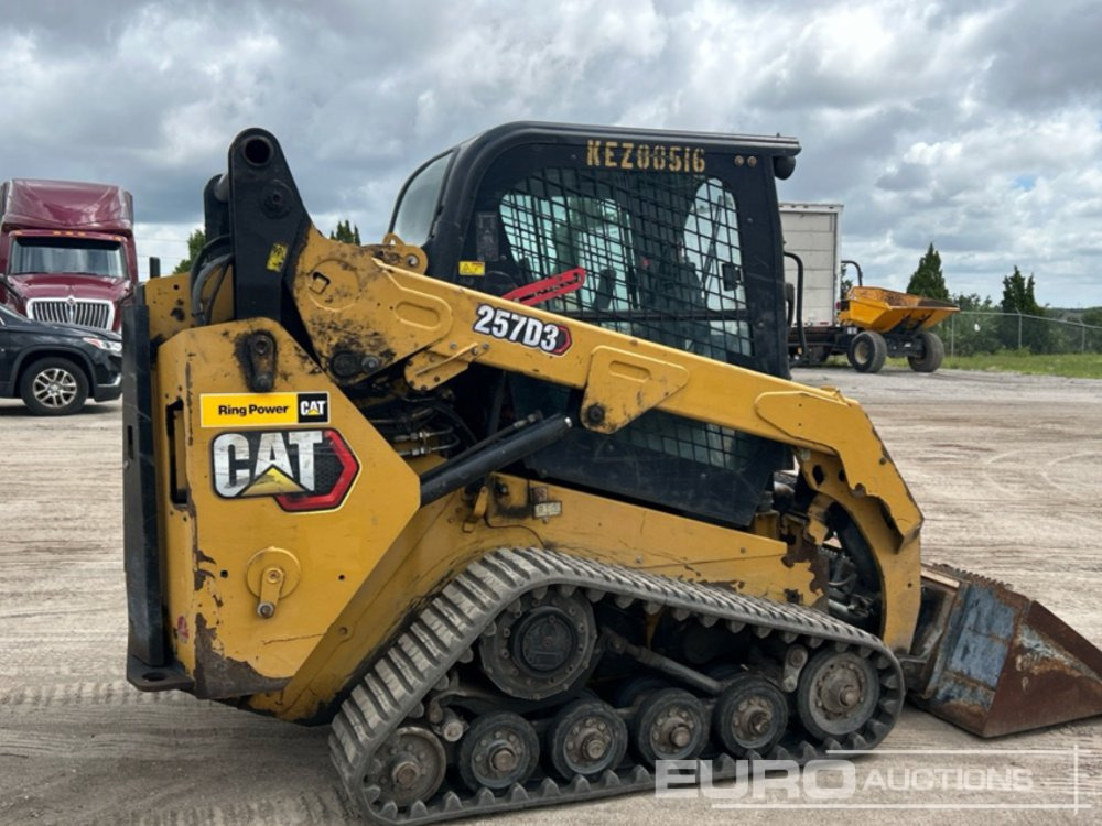 2019 CAT 257D3 - Kompaktlastare/ Slirstyrda lastare: bild 2 2019 CAT 257D3 - Kompaktlastare/ Slirstyrda lastare: bild 2