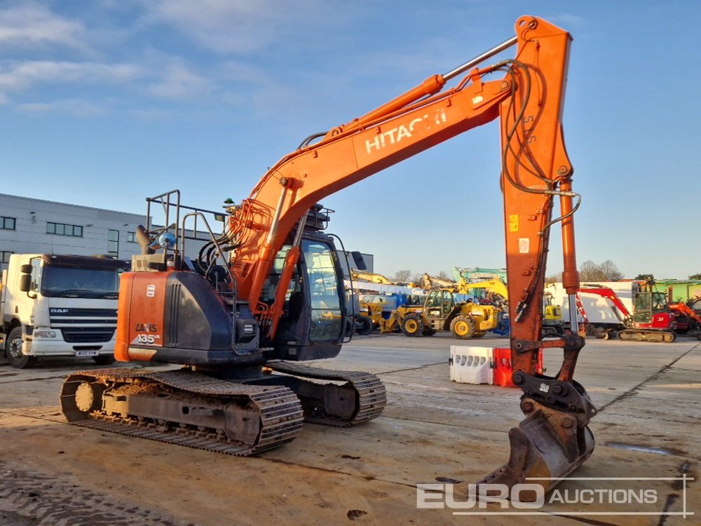 Bandgrävare 2019 Hitachi ZX135US-6: bild 7