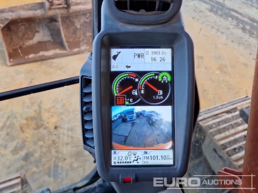 Bandgrävare 2019 Hitachi ZX135US-6: bild 48