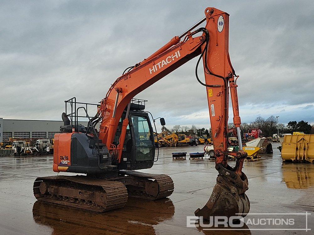 Bandgrävare 2019 Hitachi ZX135US-6: bild 7