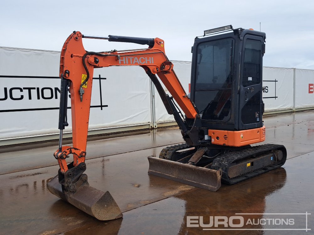 2019 Hitachi ZX26U-5A CR - Minigrävmaskin: bild 1 2019 Hitachi ZX26U-5A CR - Minigrävmaskin: bild 1