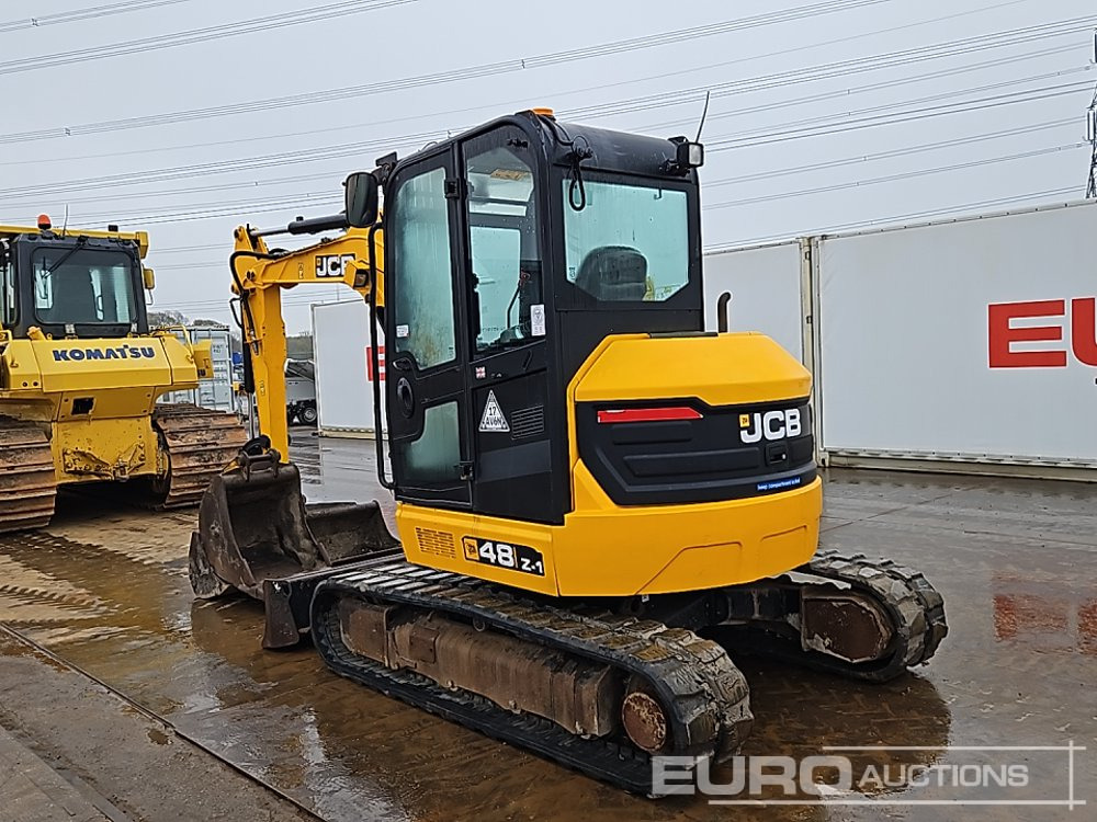 2019 JCB 48Z-1 - Minigrävmaskin: bild 3 2019 JCB 48Z-1 - Minigrävmaskin: bild 3