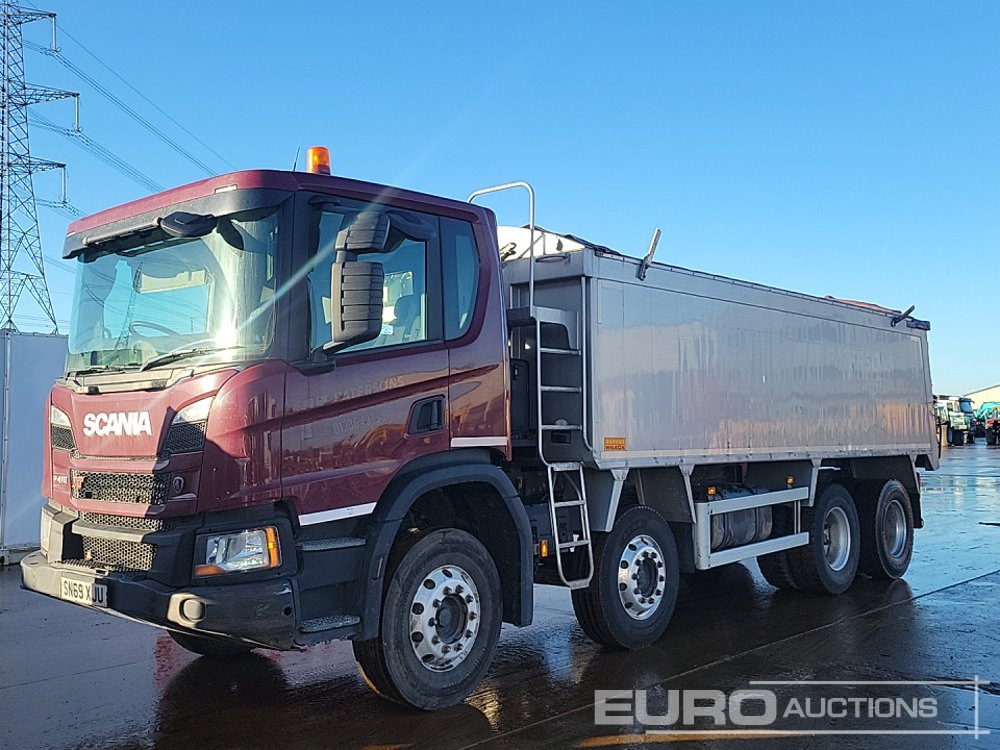 2019 Scania P410XT - Tippbil lastbil: bild 1 2019 Scania P410XT - Tippbil lastbil: bild 1