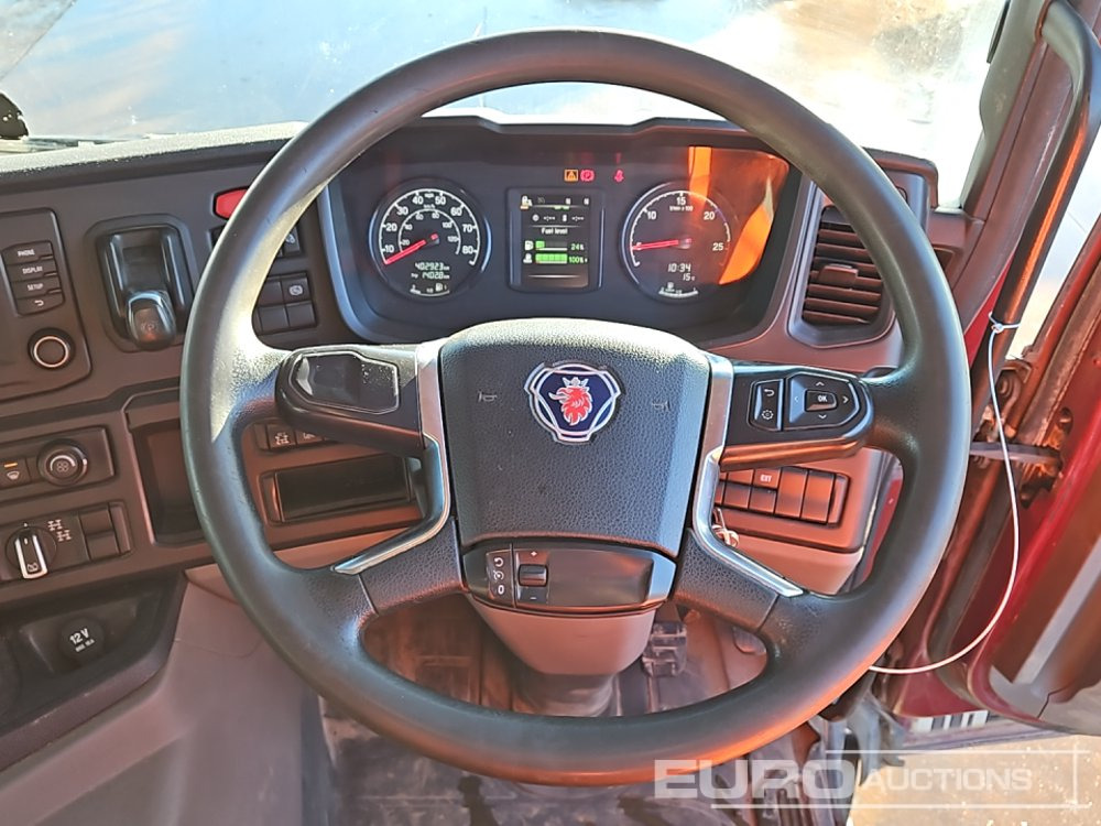 Tippbil lastbil 2019 Scania P410XT: bild 32