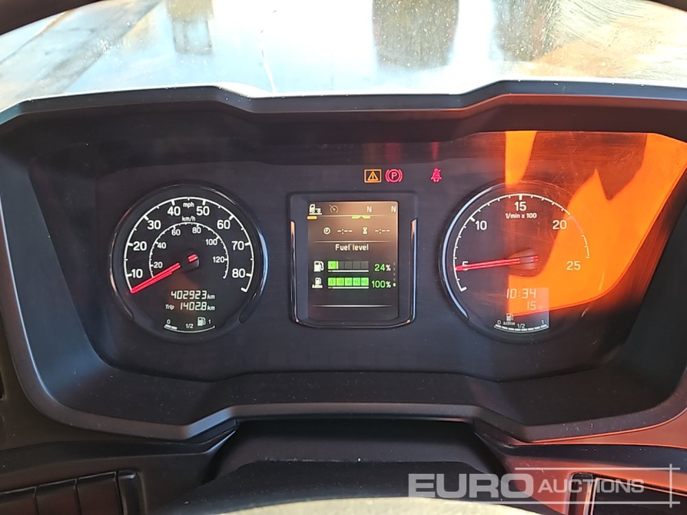 Tippbil lastbil 2019 Scania P410XT: bild 31