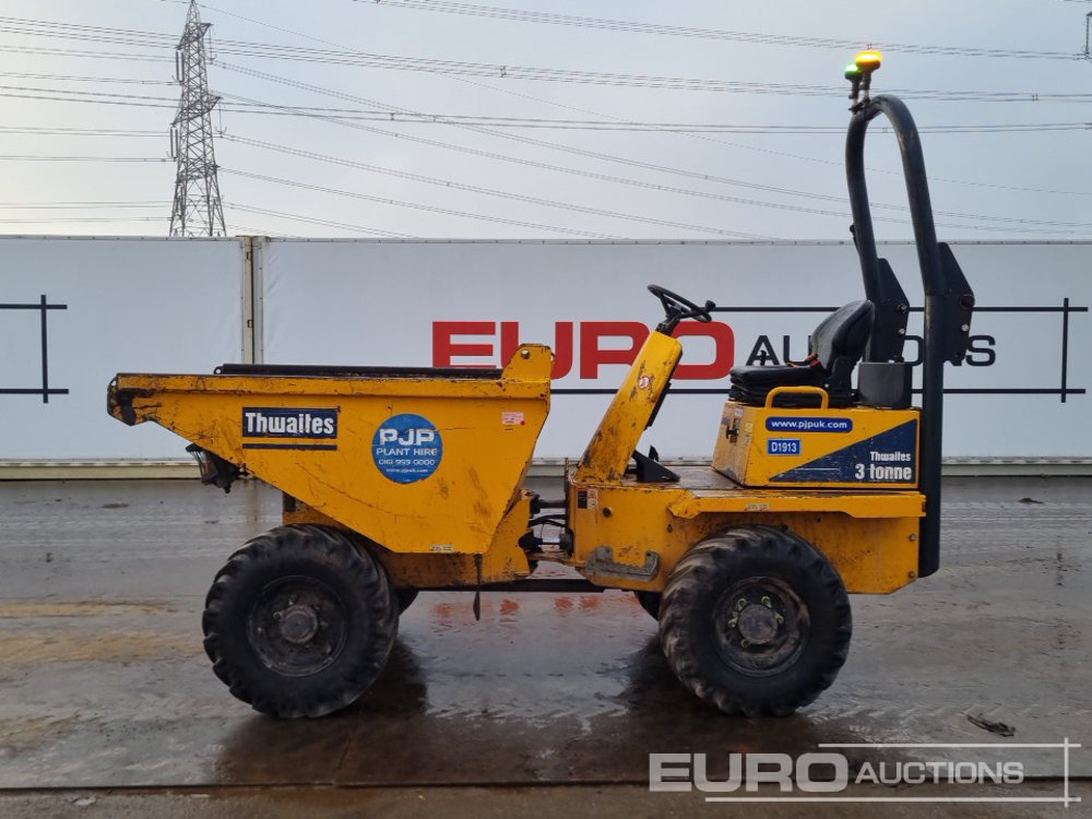 2019 Thwaites 3 Ton - Minitippbil: bild 2 2019 Thwaites 3 Ton - Minitippbil: bild 2