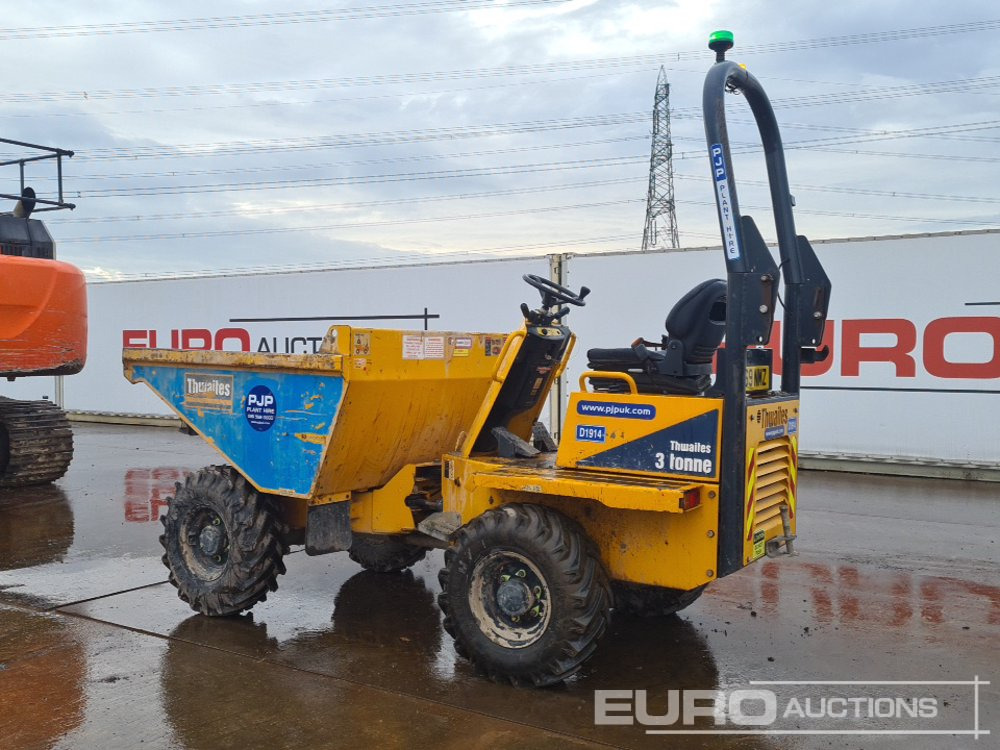 2019 Thwaites 3 Ton - Minitippbil: bild 3 2019 Thwaites 3 Ton - Minitippbil: bild 3