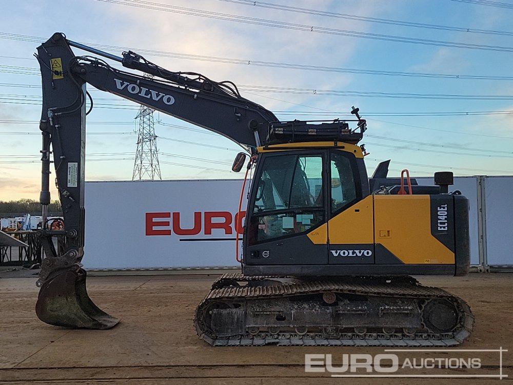 2019 Volvo EC140EL - Bandgrävare: bild 2 2019 Volvo EC140EL - Bandgrävare: bild 2