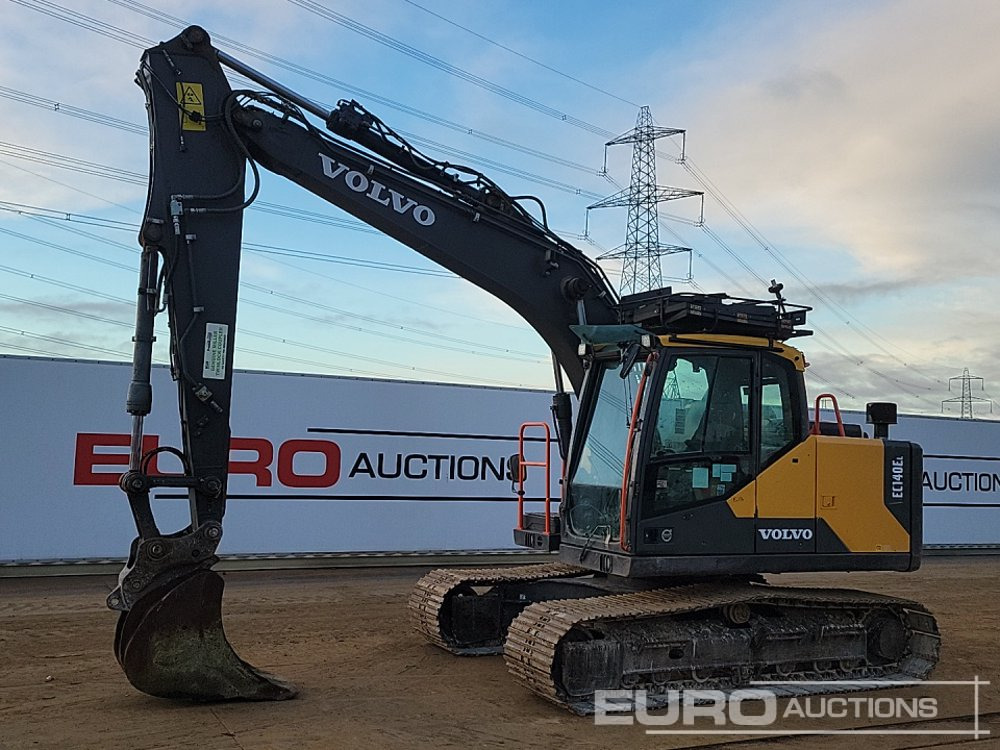 2019 Volvo EC140EL - Bandgrävare: bild 1 2019 Volvo EC140EL - Bandgrävare: bild 1