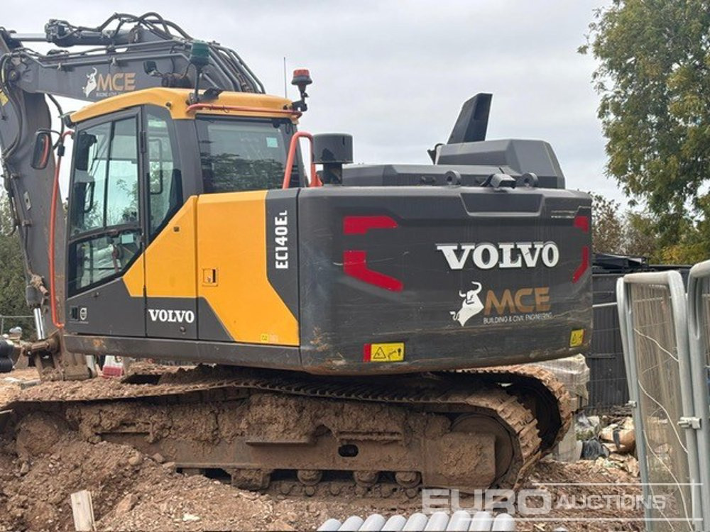 2019 Volvo EC140EL - Bandgrävare: bild 3 2019 Volvo EC140EL - Bandgrävare: bild 3