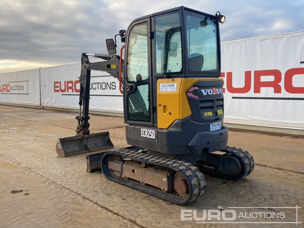 2019 Volvo ECR25D - Minigrävmaskin: bild 3 2019 Volvo ECR25D - Minigrävmaskin: bild 3
