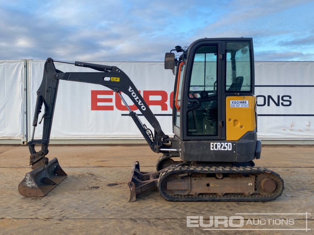 2019 Volvo ECR25D - Minigrävmaskin: bild 2 2019 Volvo ECR25D - Minigrävmaskin: bild 2