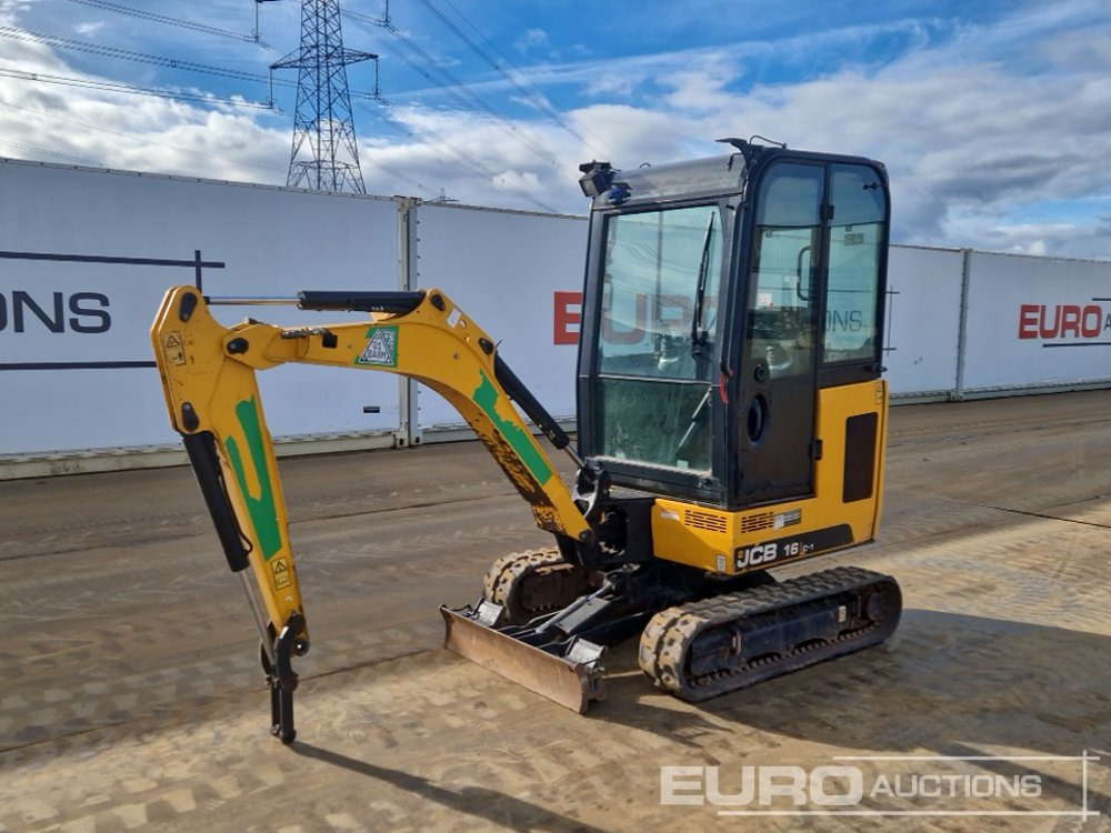 2020 JCB 16C-1 - Minigrävmaskin: bild 1 2020 JCB 16C-1 - Minigrävmaskin: bild 1