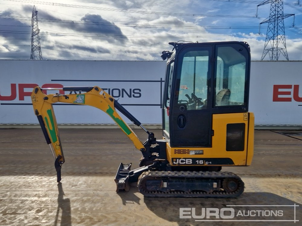 2020 JCB 16C-1 - Minigrävmaskin: bild 2 2020 JCB 16C-1 - Minigrävmaskin: bild 2