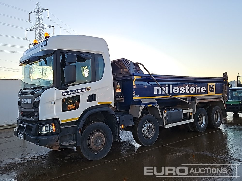 2020 Scania P410XT - Tippbil lastbil: bild 1 2020 Scania P410XT - Tippbil lastbil: bild 1