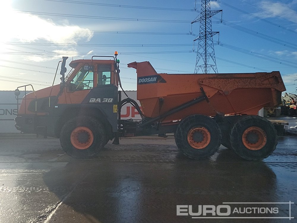2021 Doosan DA30 - Ramstyrd dumper: bild 2 2021 Doosan DA30 - Ramstyrd dumper: bild 2