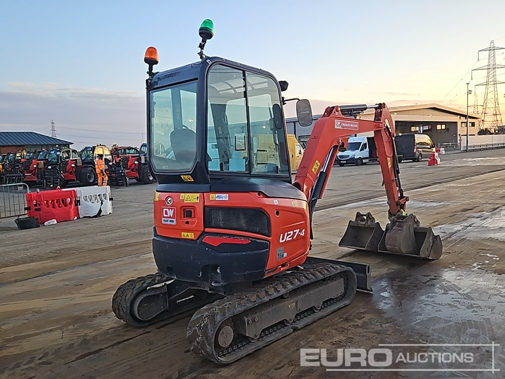 2021 Kubota U27-4 - Minigrävmaskin: bild 5 2021 Kubota U27-4 - Minigrävmaskin: bild 5