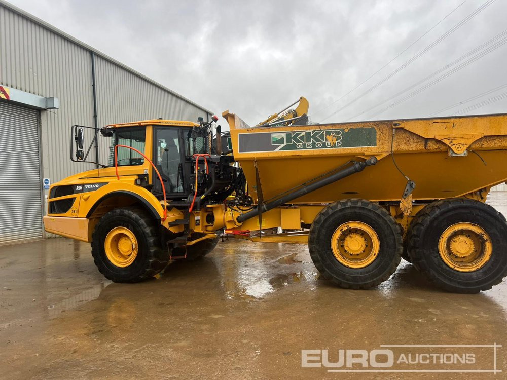 2021 Volvo A30G - Ramstyrd dumper: bild 1 2021 Volvo A30G - Ramstyrd dumper: bild 1