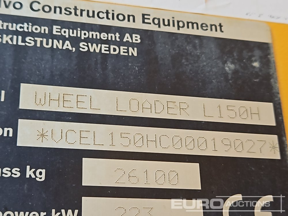 Hjullastare 2021 Volvo L150H: bild 44