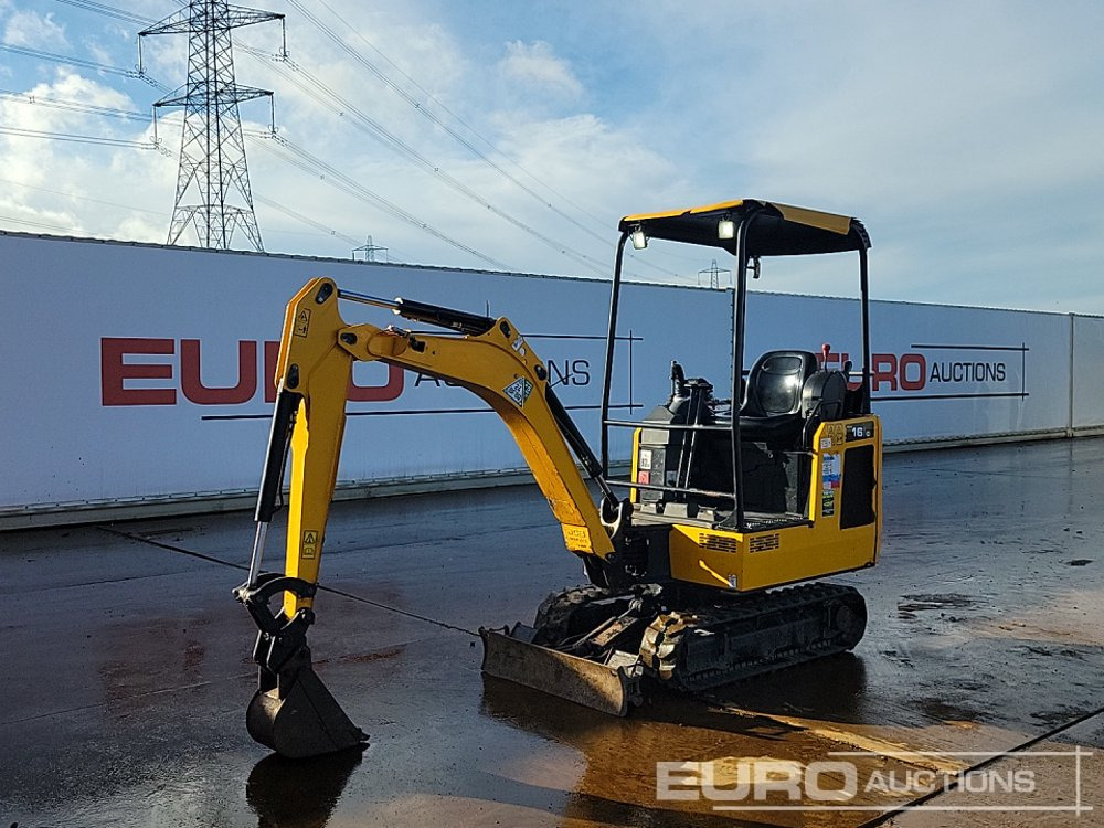 2022 JCB 16C-1 T3 - Minigrävmaskin: bild 1 2022 JCB 16C-1 T3 - Minigrävmaskin: bild 1
