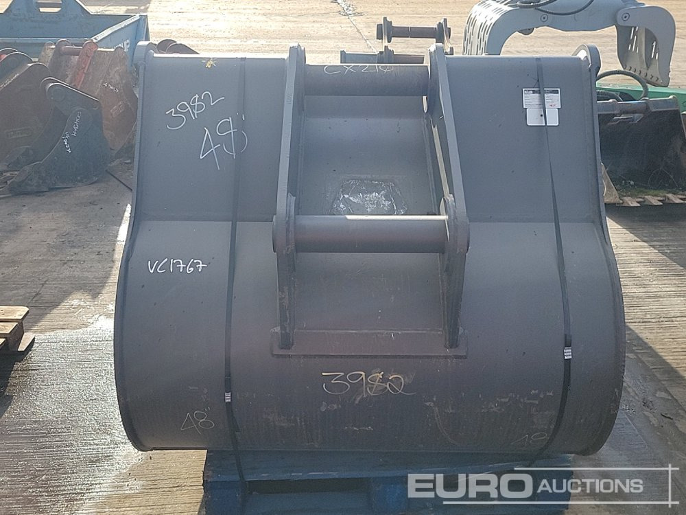 2022 Miller 48" Scoop Bucket 80mm Pin to suit 20 Ton Excavator - Skopa: bild 4 2022 Miller 48" Scoop Bucket 80mm Pin to suit 20 Ton Excavator - Skopa: bild 4