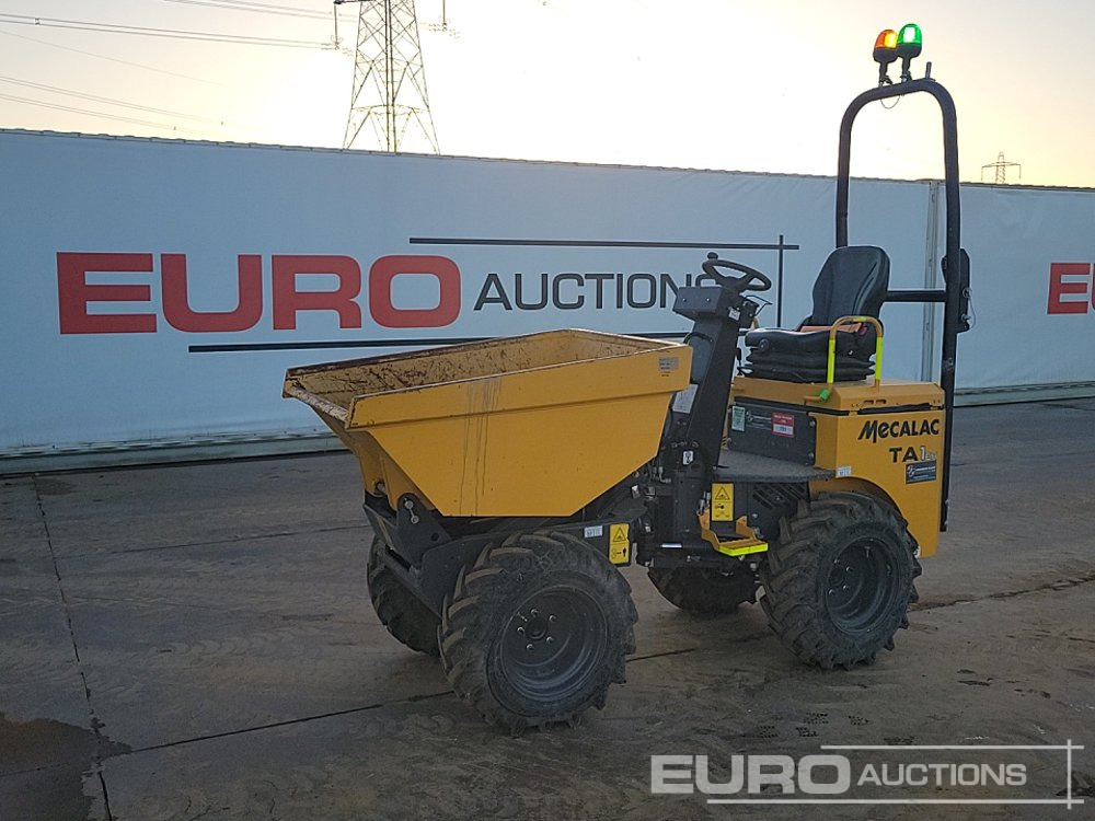 2023 Mecalac TA1EH - Minitippbil: bild 1 2023 Mecalac TA1EH - Minitippbil: bild 1