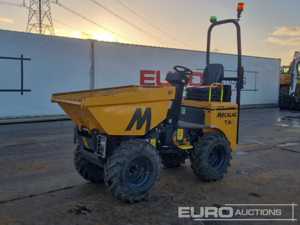 2023 Mecalac TA1EH - Minitippbil: bild 1 2023 Mecalac TA1EH - Minitippbil: bild 1