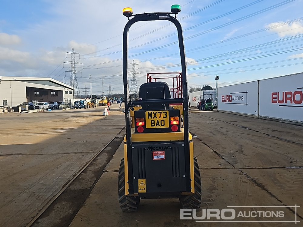 2023 Mecalac TA1EH - Minitippbil: bild 4 2023 Mecalac TA1EH - Minitippbil: bild 4