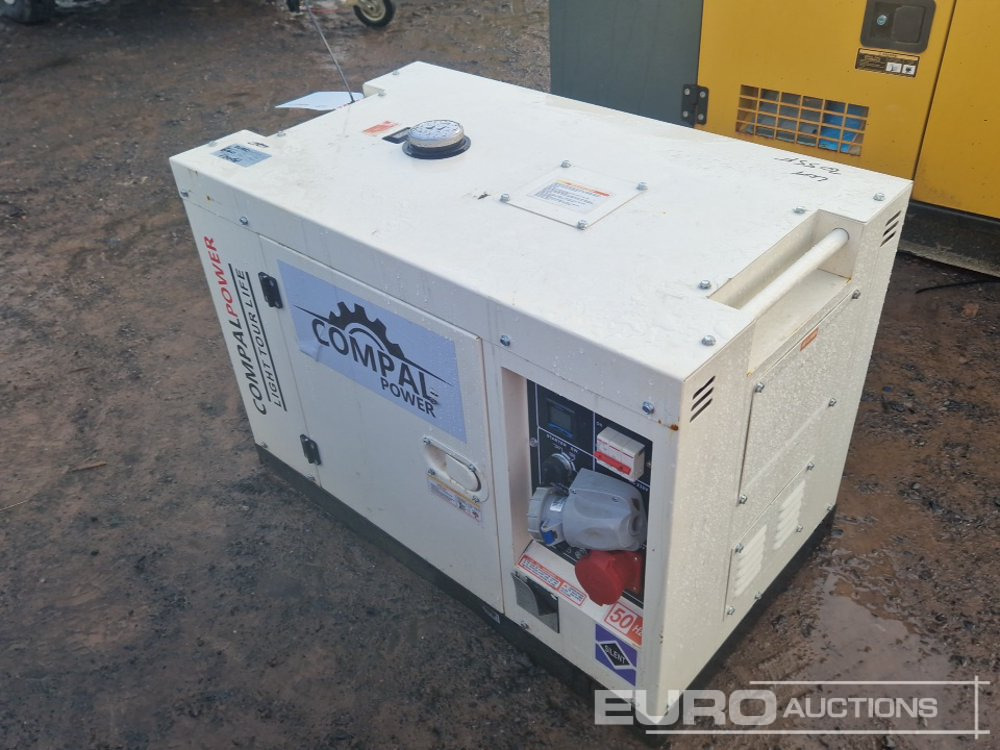 2024 Compal Power VG-R110 11Kva Diesel Generator - Elgenerator: bild 1 2024 Compal Power VG-R110 11Kva Diesel Generator - Elgenerator: bild 1