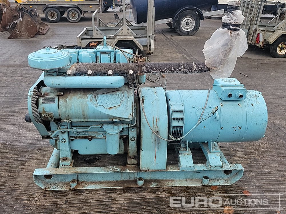 60kVA Skid Mounted Generator, Lister Engine - Elgenerator: bild 2 60kVA Skid Mounted Generator, Lister Engine - Elgenerator: bild 2