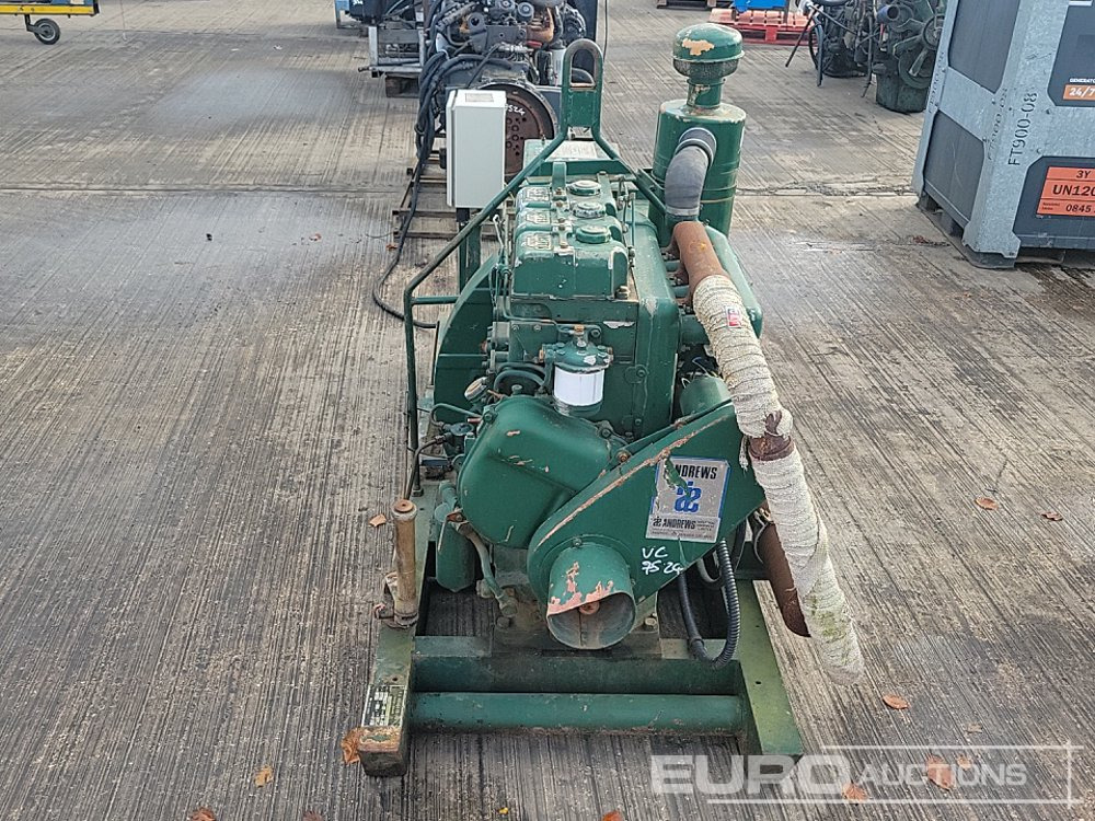 Brush 25kVA Skid Mounted Generator, Lister Engine - Elgenerator: bild 2 Brush 25kVA Skid Mounted Generator, Lister Engine - Elgenerator: bild 2