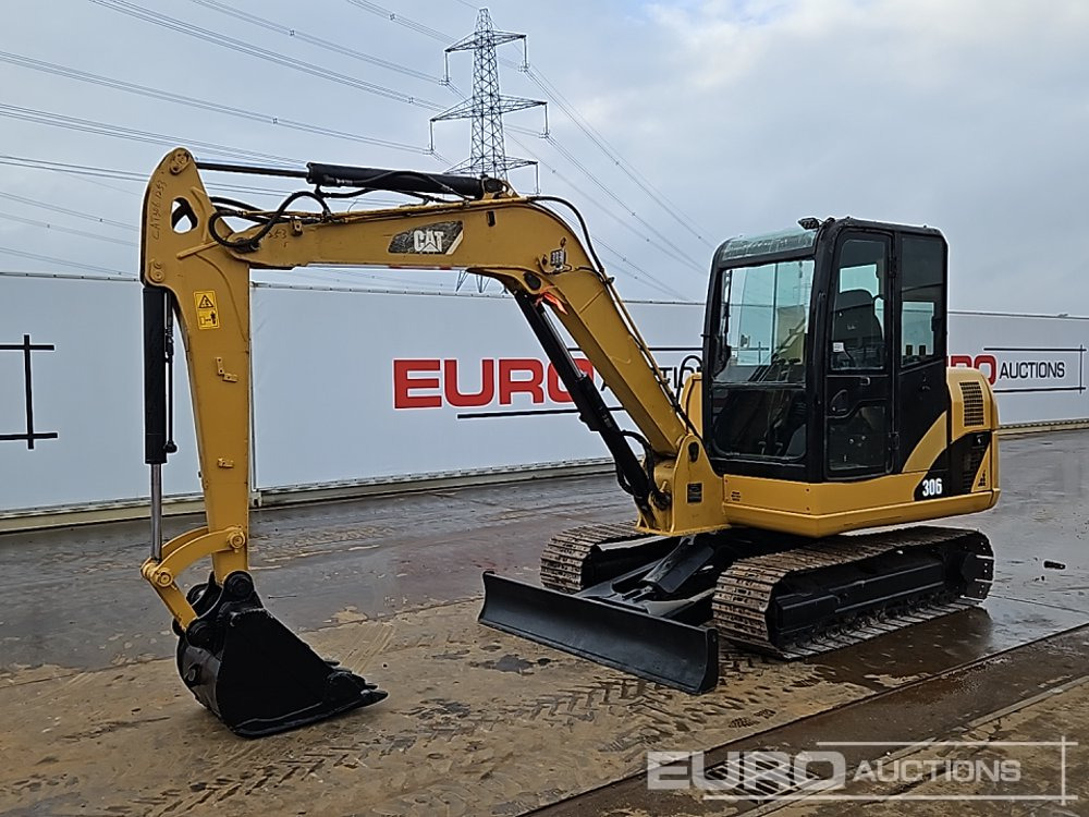 CAT 306 - Minigrävmaskin: bild 1 CAT 306 - Minigrävmaskin: bild 1