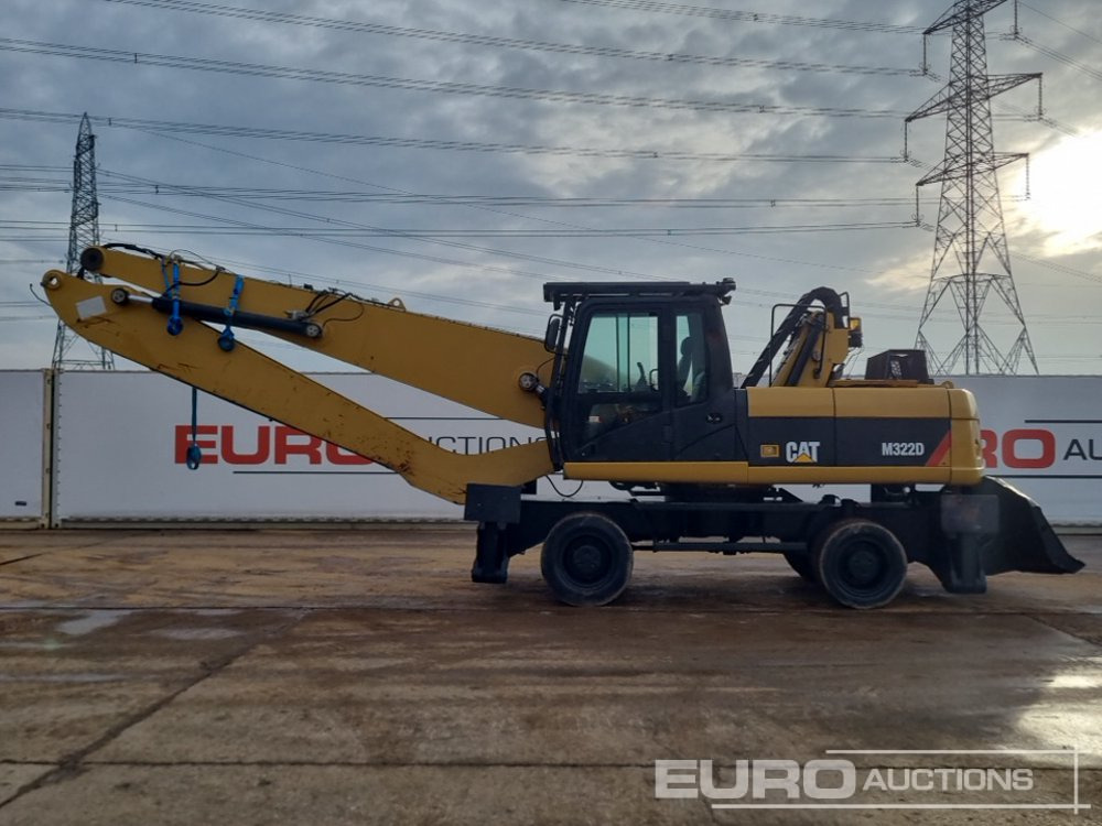 CAT M322D - Grävmaskin på däck: bild 2 CAT M322D - Grävmaskin på däck: bild 2