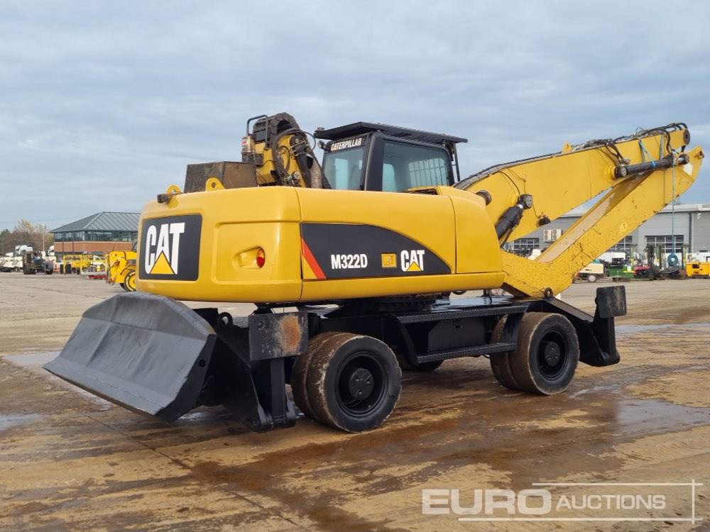 CAT M322D - Grävmaskin på däck: bild 5 CAT M322D - Grävmaskin på däck: bild 5